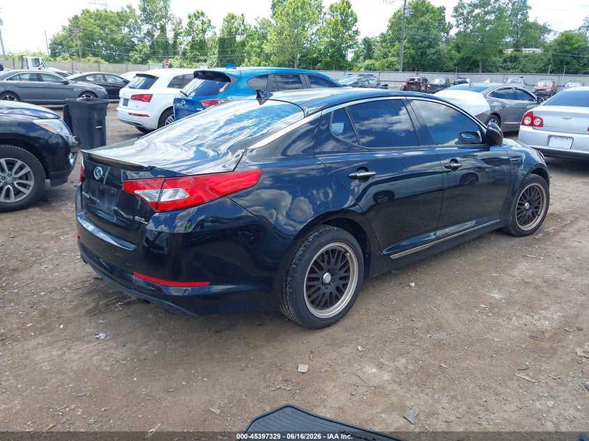 2013 Kia Optima VIN 5XXGR4A60DG097428 IAAI salvage auction — LEFT SIDE, Salvage (Ohio), sold $275 on 2026-07-16 (photo 4)