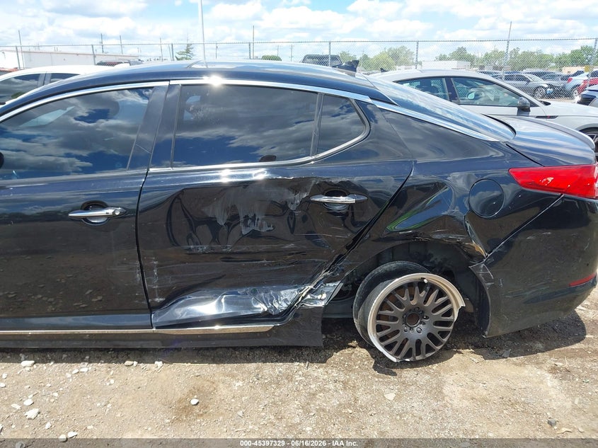 2013 Kia Optima VIN 5XXGR4A60DG097428 IAAI salvage auction — LEFT SIDE, Salvage (Ohio), sold $275 on 2026-07-16 (photo 6)