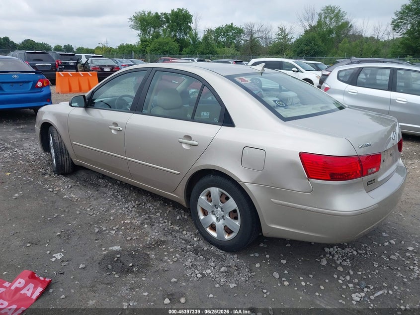 2009 Hyundai Sonata VIN 5NPET46C79H477269 IAAI salvage auction — NORMAL WEAR, Clear (Oklahoma), sold $275 on 2026-07-16 (photo 3)