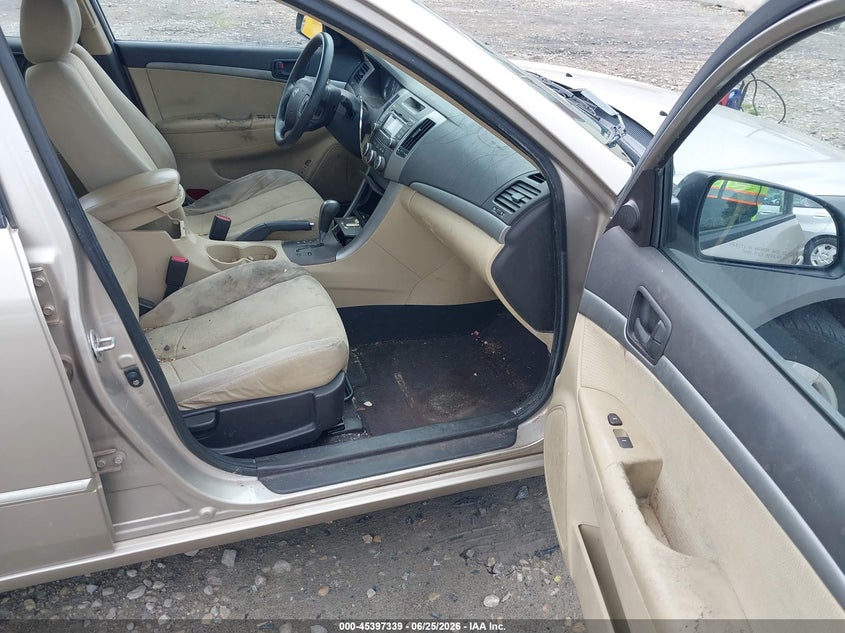 2009 Hyundai Sonata VIN 5NPET46C79H477269 IAAI salvage auction — NORMAL WEAR, Clear (Oklahoma), sold $275 on 2026-07-16 (photo 5)