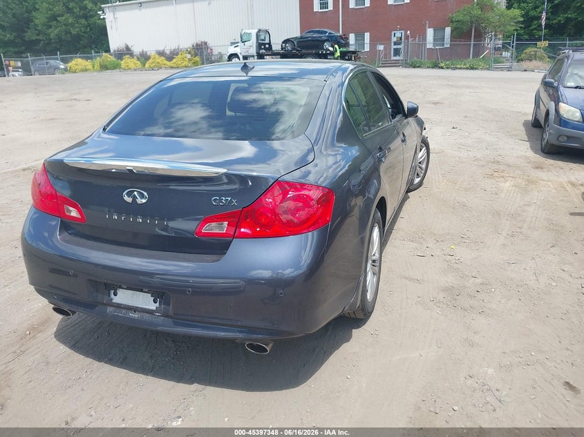 2011 Infiniti G37 VIN JN1CV6ARXBM352791 IAAI salvage auction — FRONT END, Salvage (Massachusetts), sold $425 on 2026-07-28 (photo 4)