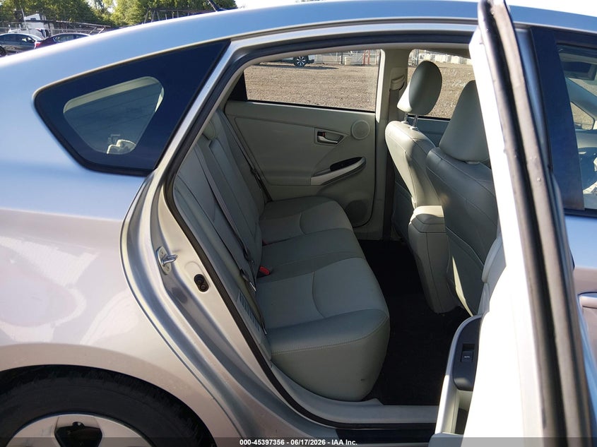 2013 Toyota Prius VIN JTDKN3DU2D5671199 IAAI salvage auction — RIGHT FRONT, Salvage Title, sold $2,600 on 2026-07-22 (photo 8)