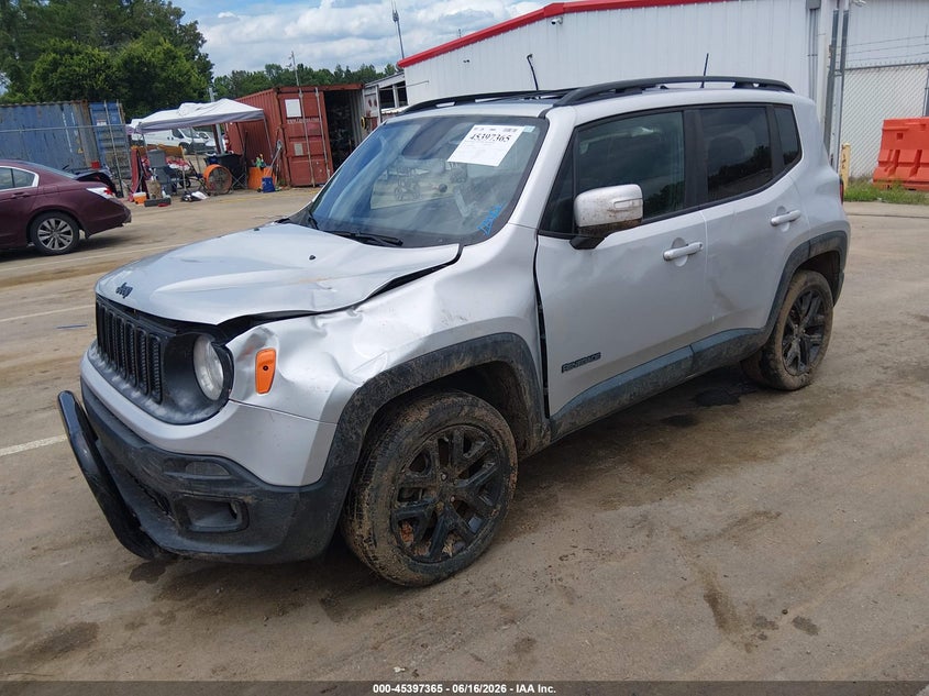 2018 Jeep Renegade VIN ZACCJBBB5JPG88349 IAAI salvage auction — LEFT FRONT, Salvage (Mississippi), sold $1,050 on 2026-08-06 (photo 2)
