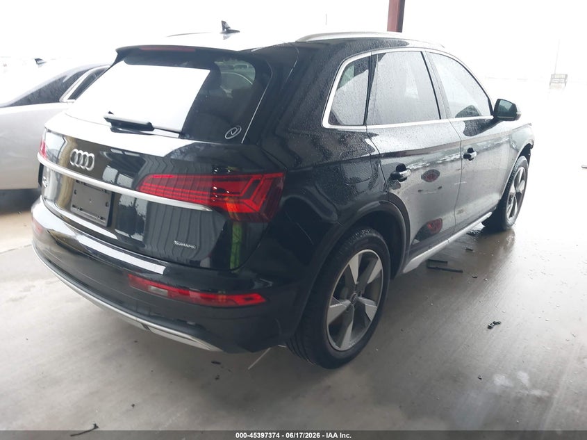 2023 Audi Q5 VIN WA1BBAFY1P2196223 IAAI salvage auction — FRONT END, Original (Texas), sold $18,375 on 2026-07-17 (photo 4)