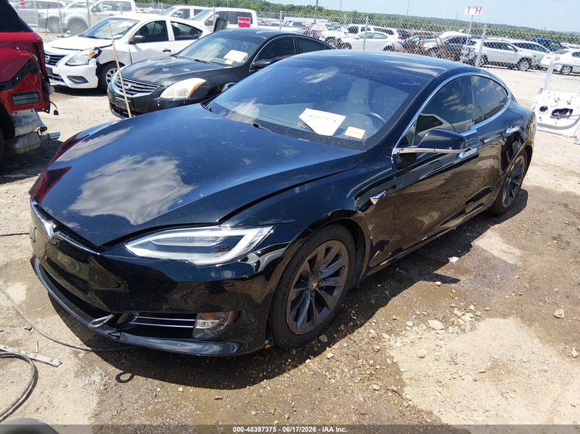 2018 Tesla Model s VIN 5YJSA1E20JF296842 IAAI salvage auction — UNDERCARRIAGE, Clear (Oklahoma), sold $8,500 on 2026-09-03 (photo 2)