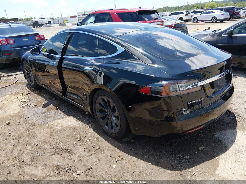 2018 Tesla Model s VIN 5YJSA1E20JF296842 IAAI salvage auction — UNDERCARRIAGE, Clear (Oklahoma), sold $8,500 on 2026-09-03 (photo 3)
