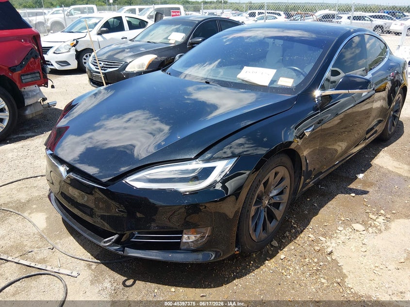 2018 Tesla Model s VIN 5YJSA1E20JF296842 IAAI salvage auction — UNDERCARRIAGE, Clear (Oklahoma), sold $8,500 on 2026-09-03 (photo 6)