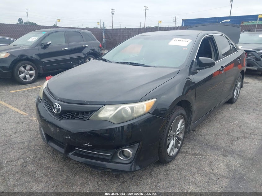 2014 Toyota Camry VIN 4T1BF1FK8EU433602 IAAI salvage auction — FRONT & REAR, Salvage (California), sold $1,900 on 2026-07-09 (photo 2)