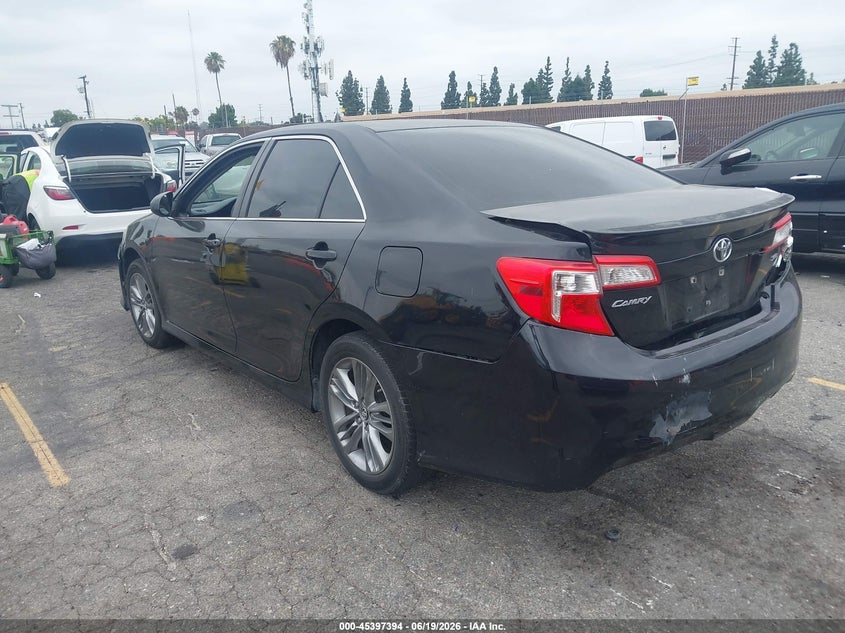 2014 Toyota Camry VIN 4T1BF1FK8EU433602 IAAI salvage auction — FRONT & REAR, Salvage (California), sold $1,900 on 2026-07-09 (photo 3)
