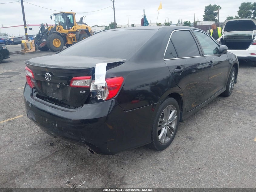 2014 Toyota Camry VIN 4T1BF1FK8EU433602 IAAI salvage auction — FRONT & REAR, Salvage (California), sold $1,900 on 2026-07-09 (photo 4)
