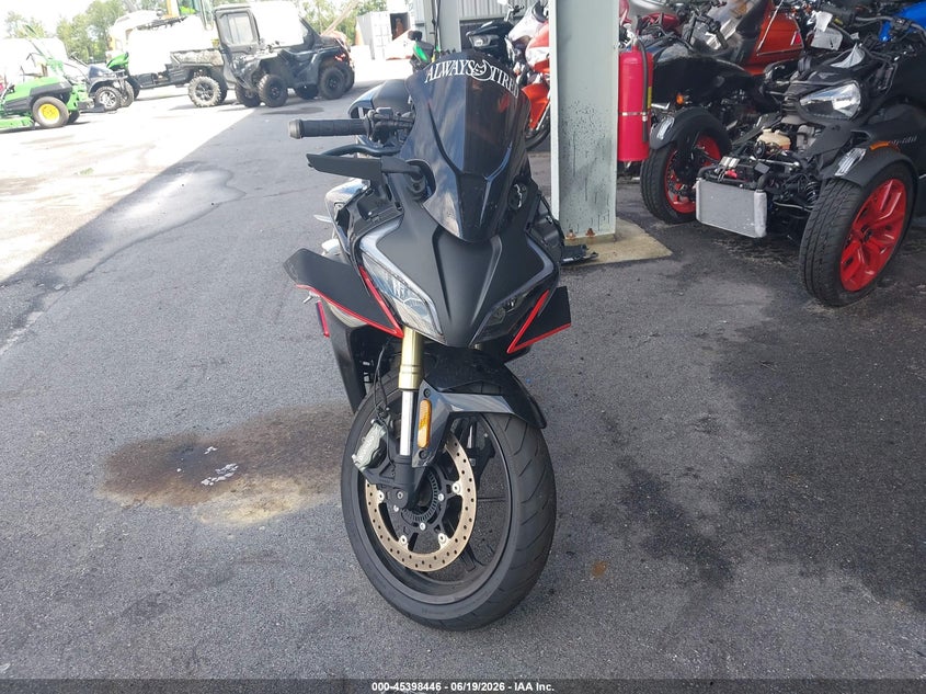 2024 Cf moto 450ss VIN LCEPESLA5R6001025 IAAI salvage auction — SIDE, Salvage (South Carolina), sold $825 on 2026-07-28 (photo 5)