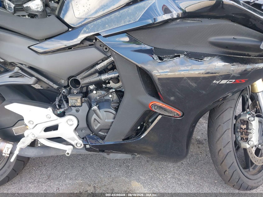 2024 Cf moto 450ss VIN LCEPESLA5R6001025 IAAI salvage auction — SIDE, Salvage (South Carolina), sold $825 on 2026-07-28 (photo 8)