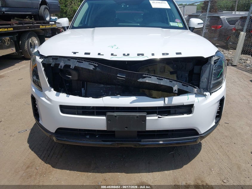 2022 Kia Telluride VIN 5XYP3DHCXNG261486 IAAI salvage auction — FRONT END, Mv-907A (New York), sold $9,975 on 2026-07-28 (photo 6)
