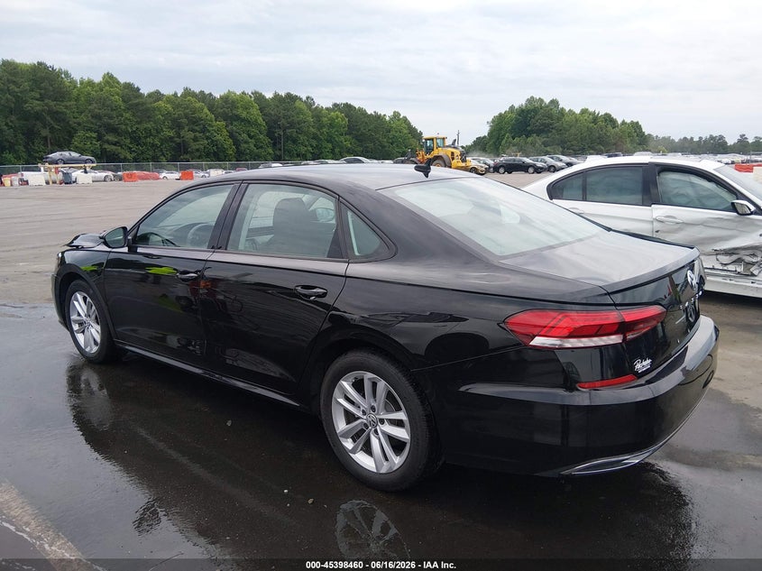 2020 Volkswagen Passat VIN 1VWAA7A31LC025220 IAAI salvage auction — FRONT END, Salvage (North Carolina), sold $5,300 on 2026-07-09 (photo 3)
