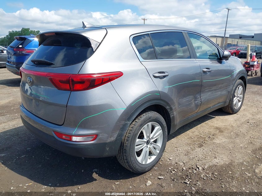 2018 Kia Sportage VIN KNDPMCAC4J7447744 IAAI salvage auction — RIGHT SIDE, Mv-907A (New York), sold $2,600 on 2026-07-29 (photo 4)