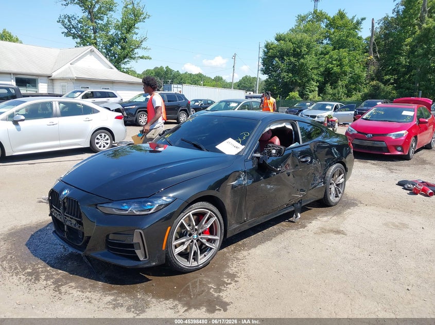2021 BMW 4er VIN WBA13AR0XMCF78387 IAAI salvage auction — FRONT END, Salvage Title, sold $11,150 on 2026-08-12 (photo 2)