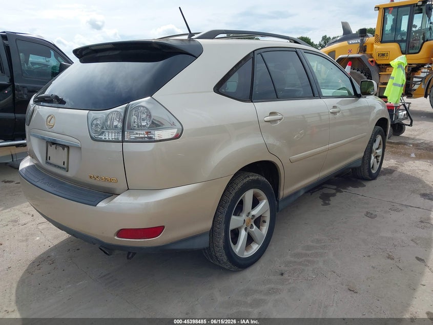 2004 Lexus Rx 330 VIN JTJGA31U340042292 IAAI salvage auction — NORMAL WEAR, Original (Texas), sold $1,600 on 2026-07-07 (photo 4)
