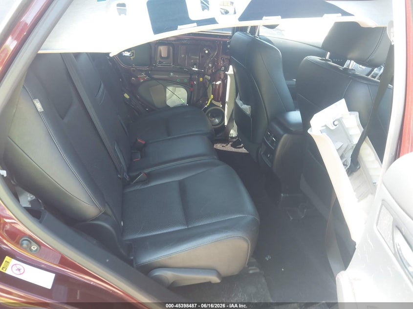 2015 Lexus Rx VIN JTJBK1BA8F2480877 IAAI salvage auction — LEFT REAR, Salvage - 75% Or Less (Maryland), sold $9,500 on 2026-07-14 (photo 8)