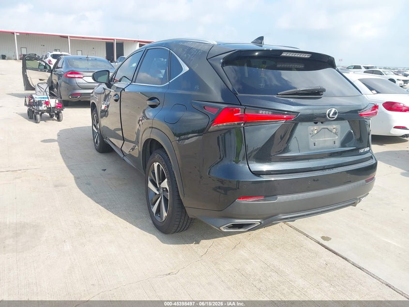 2018 Lexus Nx VIN JTJYARBZ6J2090662 IAAI salvage auction — HAIL, Original (Texas), sold $8,750 on 2026-07-24 (photo 3)