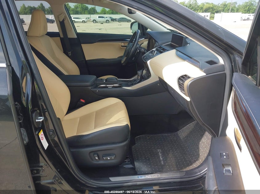2018 Lexus Nx VIN JTJYARBZ6J2090662 IAAI salvage auction — HAIL, Original (Texas), sold $8,750 on 2026-07-24 (photo 5)