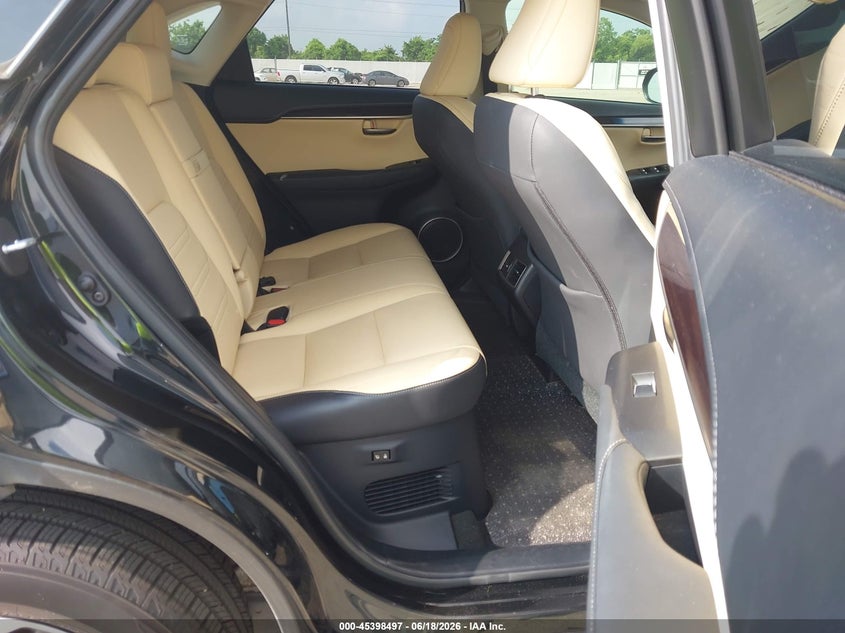 2018 Lexus Nx VIN JTJYARBZ6J2090662 IAAI salvage auction — HAIL, Original (Texas), sold $8,750 on 2026-07-24 (photo 8)