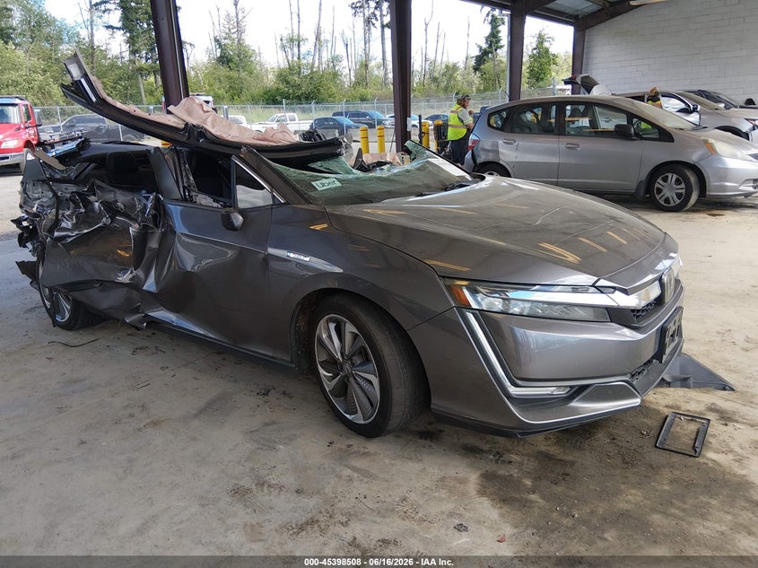 2018 Honda Clarity VIN JHMZC5F18JC007000 IAAI salvage auction — ALL OVER, Bill Of Sale (Washington), sold $575 on 2026-07-08 (photo 1)