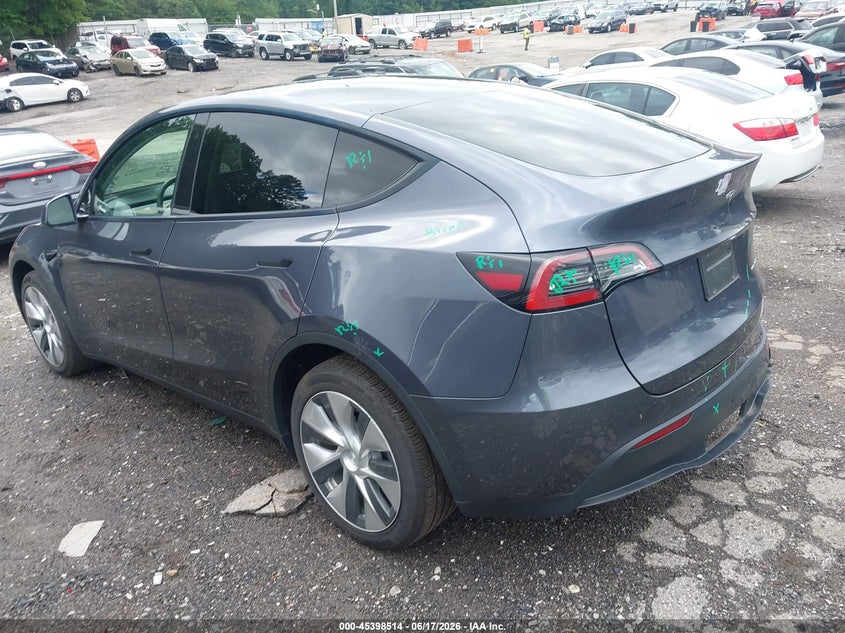 2023 Tesla Model y VIN 7SAYGDEE9PF710555 IAAI salvage auction — REAR END, Salvage (Georgia), sold $12,600 on 2026-07-29 (photo 3)