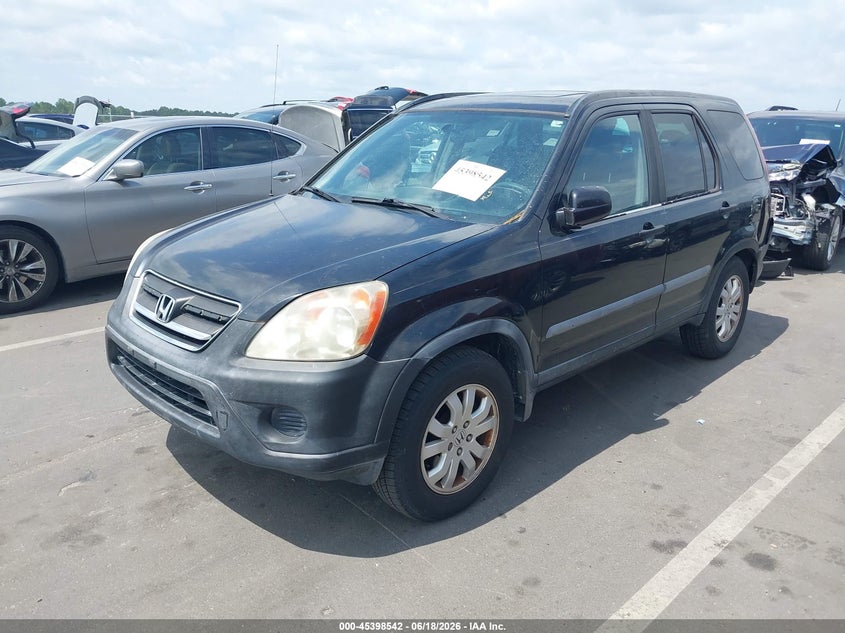 2006 Honda Cr-v VIN SHSRD78836U444510 IAAI salvage auction — REAR END, Salvage (North Carolina), sold $1,150 on 2026-07-15 (photo 2)