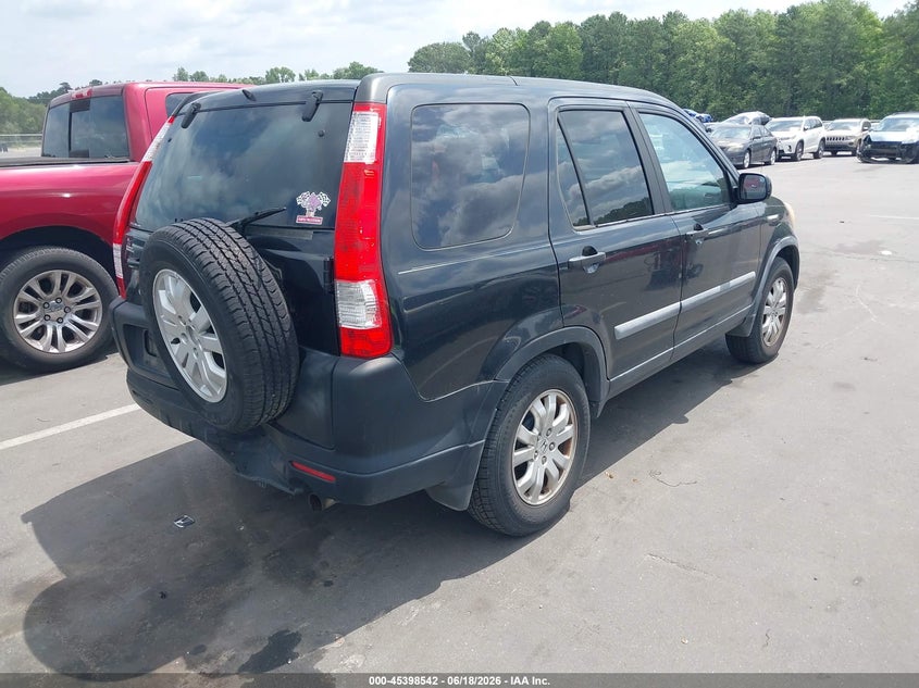 2006 Honda Cr-v VIN SHSRD78836U444510 IAAI salvage auction — REAR END, Salvage (North Carolina), sold $1,150 on 2026-07-15 (photo 4)