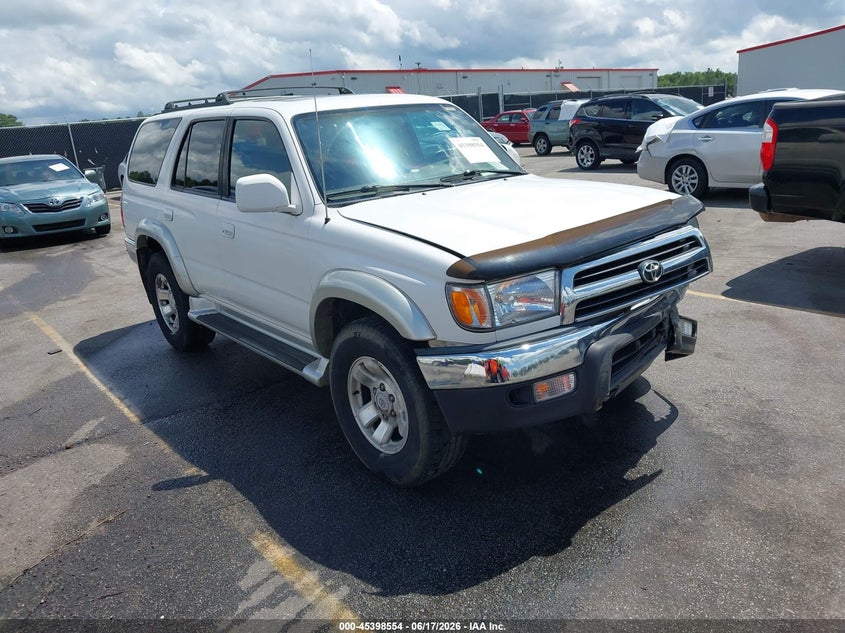 2000 Toyota 4runner VIN JT3GN86R3Y0140354 IAAI salvage auction — LEFT FRONT, Salvage (Ohio), sold $1,100 on 2026-07-15 (photo 1)