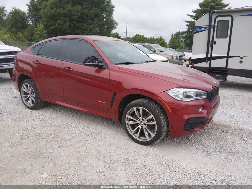 2017 BMW X6 VIN 5UXKU2C32H0U29309 IAAI salvage auction — LEFT SIDE, Salvage (Alabama), sold $10,250 on 2026-07-27 (photo 1)
