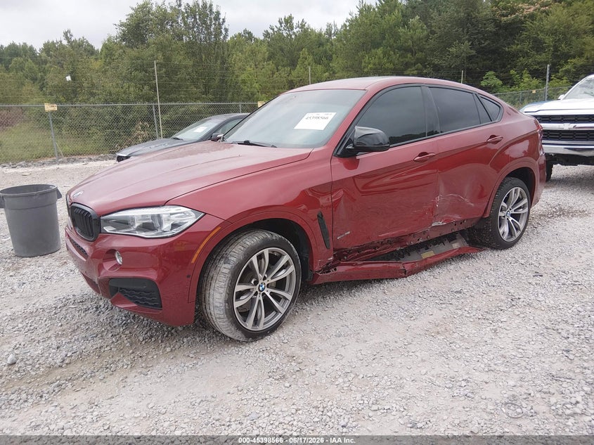 2017 BMW X6 VIN 5UXKU2C32H0U29309 IAAI salvage auction — SIDE, Salvage (Alabama), sold $10,250 on 2026-07-29 (photo 2)