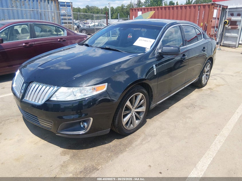 2011 Lincoln Mks VIN 1LNHL9DRXBG606824 IAAI salvage auction — REAR END, Salvage (Mississippi), sold $1,075 on 2026-09-24 (photo 2)