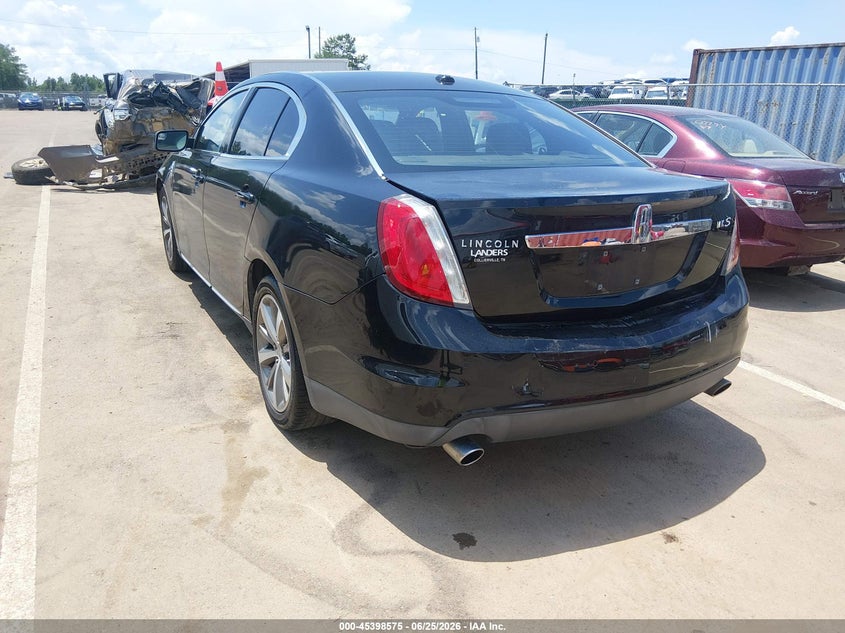 2011 Lincoln Mks VIN 1LNHL9DRXBG606824 IAAI salvage auction — REAR END, Salvage (Mississippi), sold $1,075 on 2026-09-24 (photo 6)