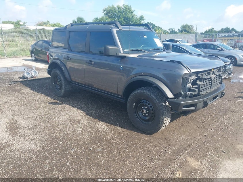 2023 Ford Bronco VIN 1FMDE5BH4PLA94763 IAAI salvage auction — FRONT END, Salvage Title, sold $12,750 on 2026-07-29 (photo 1)