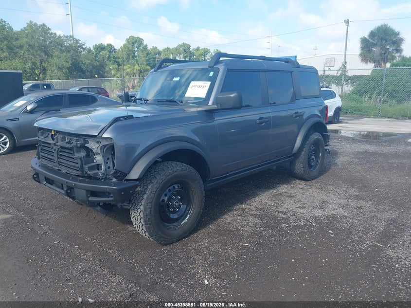 2023 Ford Bronco VIN 1FMDE5BH4PLA94763 IAAI salvage auction — FRONT END, Salvage Title, sold $12,750 on 2026-07-29 (photo 2)