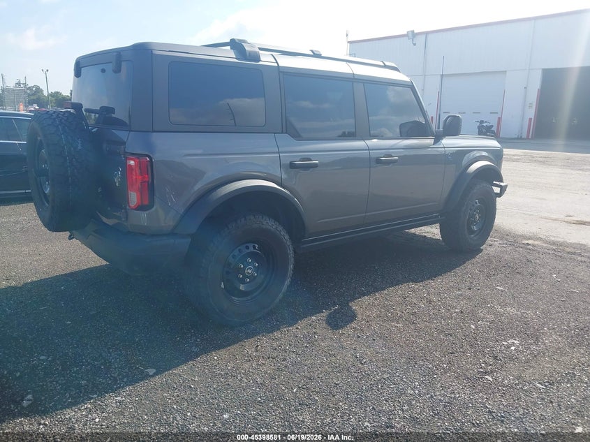 2023 Ford Bronco VIN 1FMDE5BH4PLA94763 IAAI salvage auction — FRONT END, Salvage Title, sold $12,750 on 2026-07-29 (photo 4)