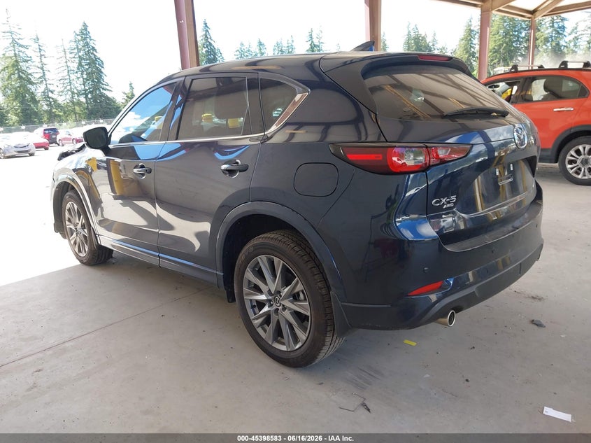 2025 Mazda Cx-5 VIN JM3KFBEM6S0741245 IAAI salvage auction — FRONT END, Bill Of Sale (Washington), sold $6,000 on 2026-07-22 (photo 3)