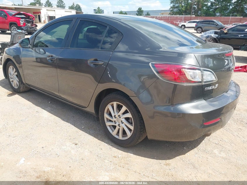 2012 Mazda 3 VIN JM1BL1V78C1603031 IAAI salvage auction — FRONT & REAR, Salvage Title, sold $750 on 2026-07-16 (photo 3)
