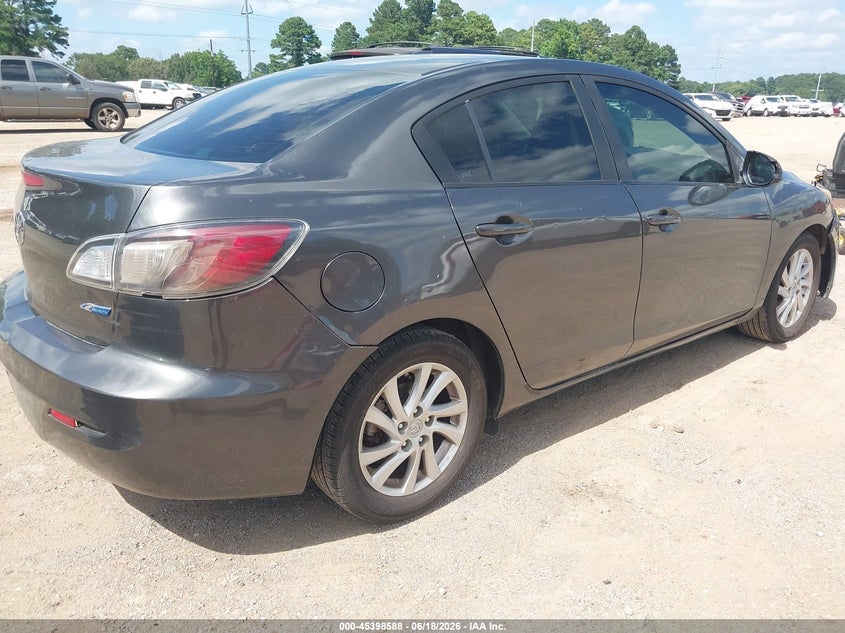 2012 Mazda 3 VIN JM1BL1V78C1603031 IAAI salvage auction — FRONT & REAR, Salvage Title, sold $750 on 2026-07-16 (photo 4)