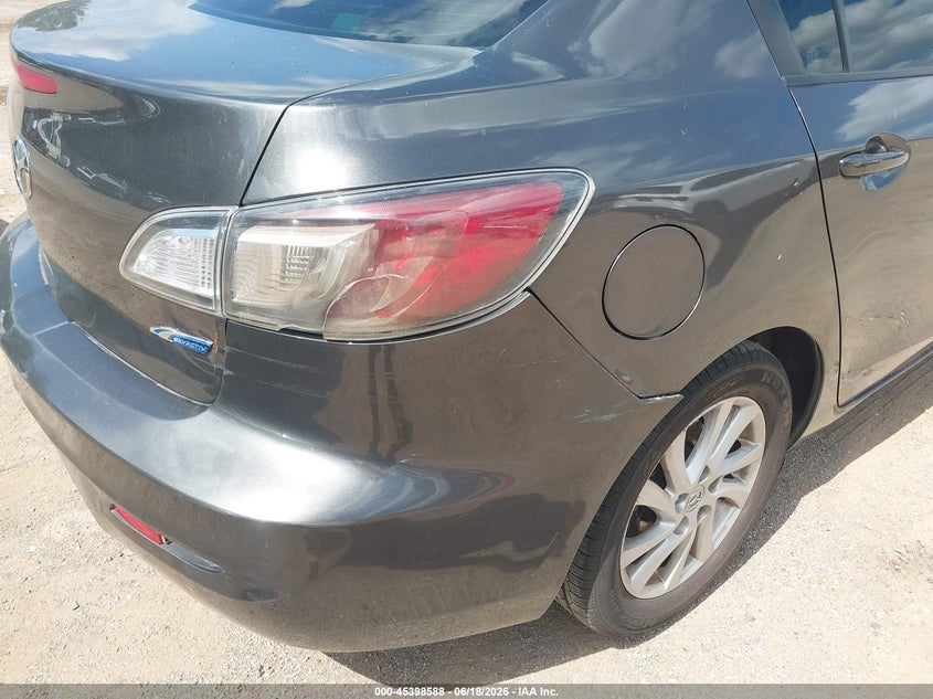 2012 Mazda 3 VIN JM1BL1V78C1603031 IAAI salvage auction — FRONT & REAR, Salvage Title, sold $750 on 2026-07-16 (photo 6)