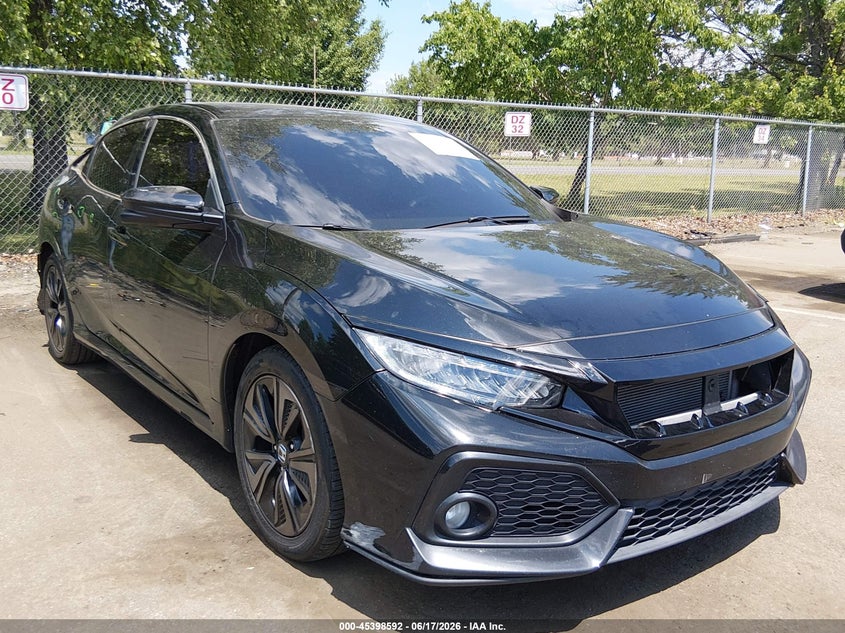 2018 Honda Civic VIN SHHFK7H54JU408953 IAAI salvage auction — REAR END, Salvage (New Jersey), sold $2,900 on 2026-07-27 (photo 1)