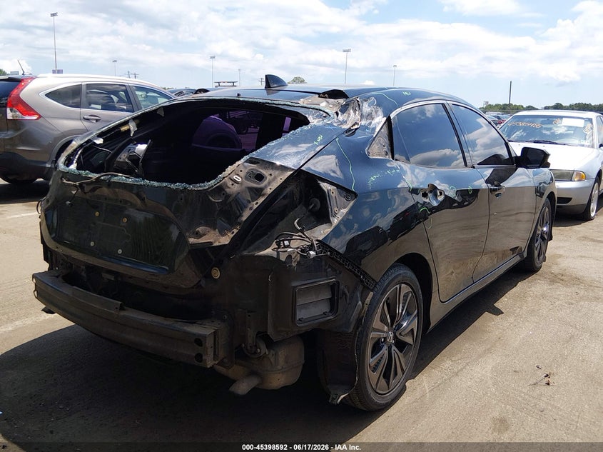 2018 Honda Civic VIN SHHFK7H54JU408953 IAAI salvage auction — REAR END, Salvage (New Jersey), sold $2,900 on 2026-07-27 (photo 4)