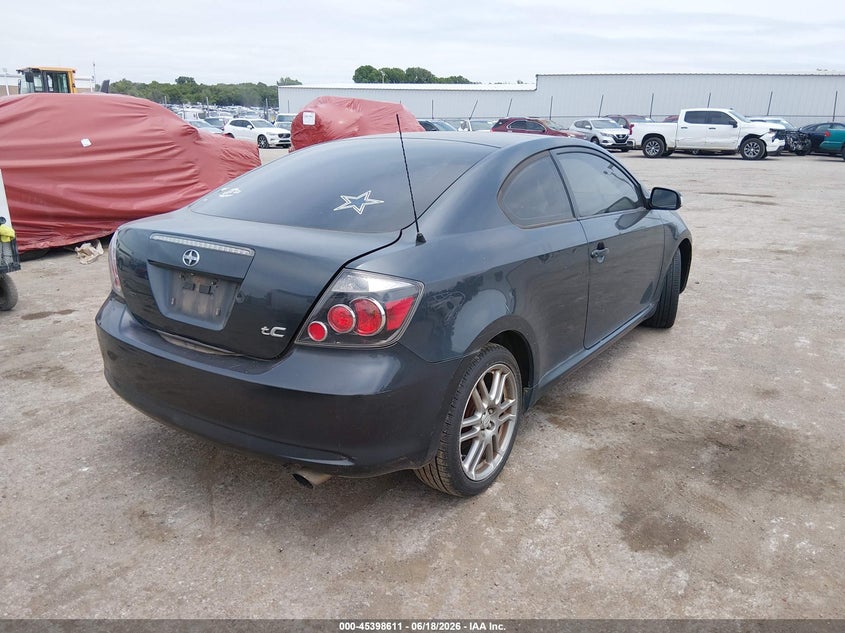 2008 Scion Tc VIN JTKDE167580248228 IAAI salvage auction — RIGHT FRONT, Original (Texas), sold $100 on 2026-07-22 (photo 4)