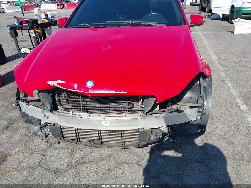 2013 Mercedes-benz C-klasse VIN WDDGF4HB5DA777550 IAAI salvage auction — FRONT END, Salvage (California), sold $775 on 2026-07-09 (photo 6)