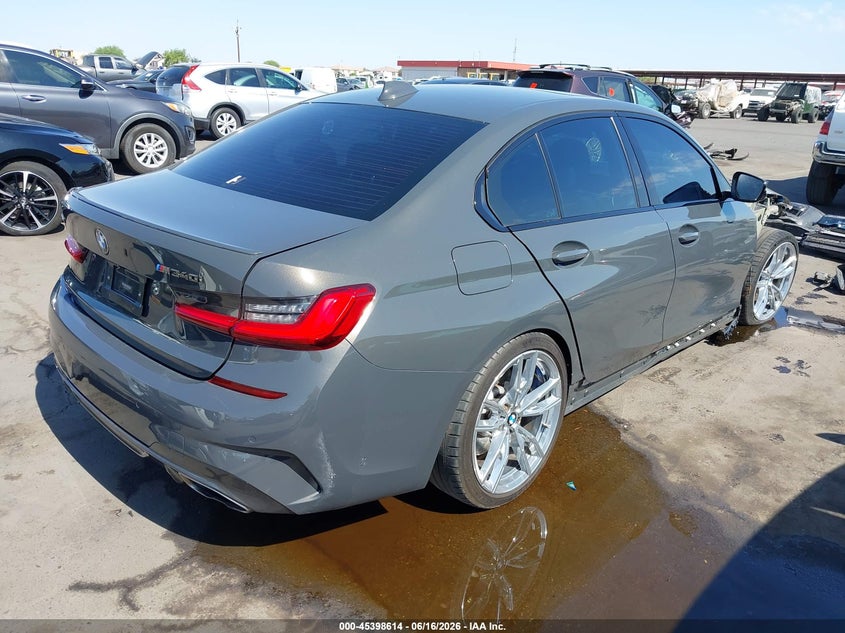 2020 BMW 3er VIN WBA5U9C02LFH14093 IAAI salvage auction — RIGHT FRONT, Salvage (Arizona), sold $19,000 on 2026-07-10 (photo 4)