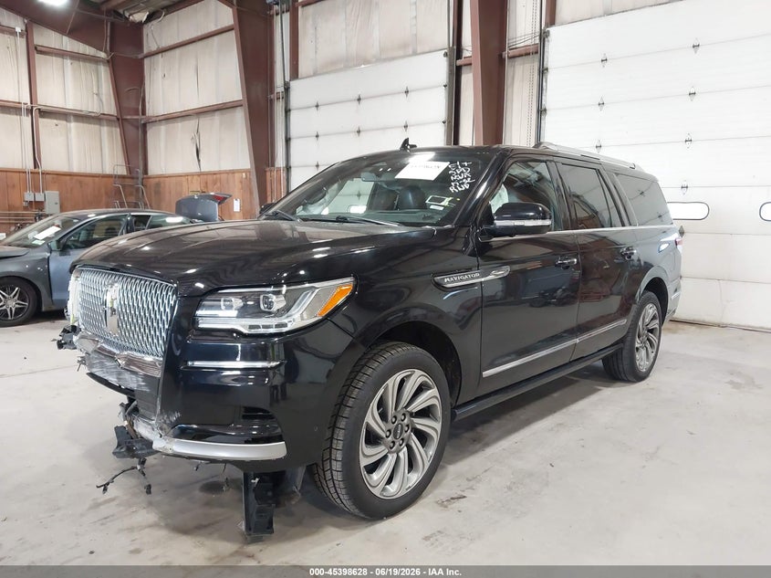 2022 Lincoln Navigator VIN 5LMJJ3LT3NEL10154 IAAI salvage auction — FRONT END, Mv-907A (New York), sold $14,200 on 2026-07-22 (photo 2)