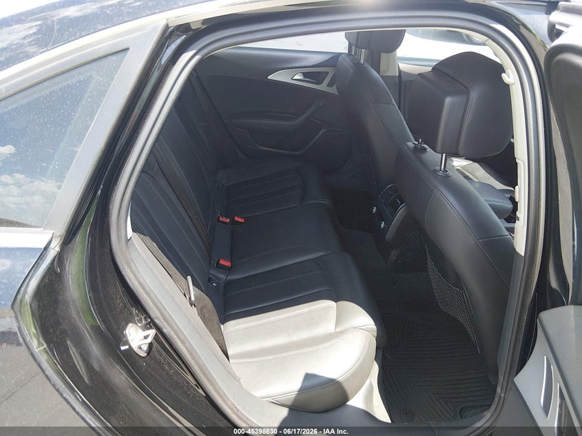 2012 Audi A6 VIN WAUJGAFC1CN166393 IAAI salvage auction — HAIL, Salvage (Illinois), sold $500 on 2026-07-28 (photo 6)