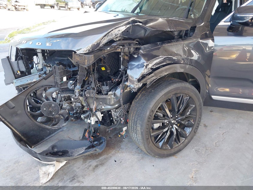 2021 Kia Telluride VIN 5XYP5DHC1MG100372 IAAI salvage auction — FRONT END, Salvage Title, sold $3,650 on 2026-07-29 (photo 6)