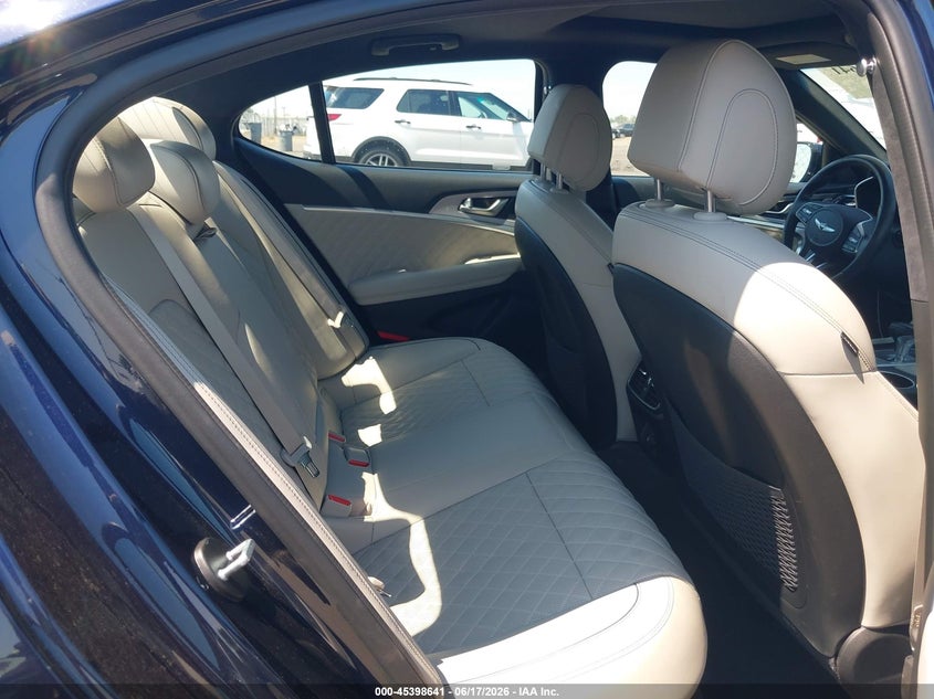 2023 Genesis G70 VIN KMTG54TE4PU106924 IAAI salvage auction — RIGHT SIDE, Salvage (California), sold $13,000 on 2026-08-27 (photo 8)